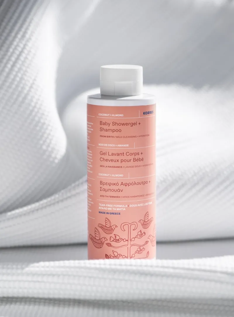Korres Coconut & Almond Baby Showergel and Shampoo | MECCA Discount