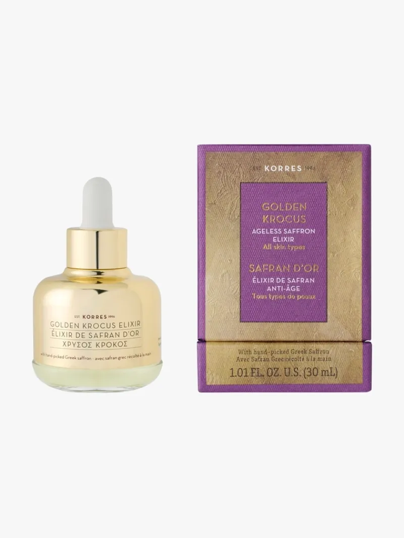 Korres Golden Krocus Ageless Saffron Elixir Serum | MECCA Outlet
