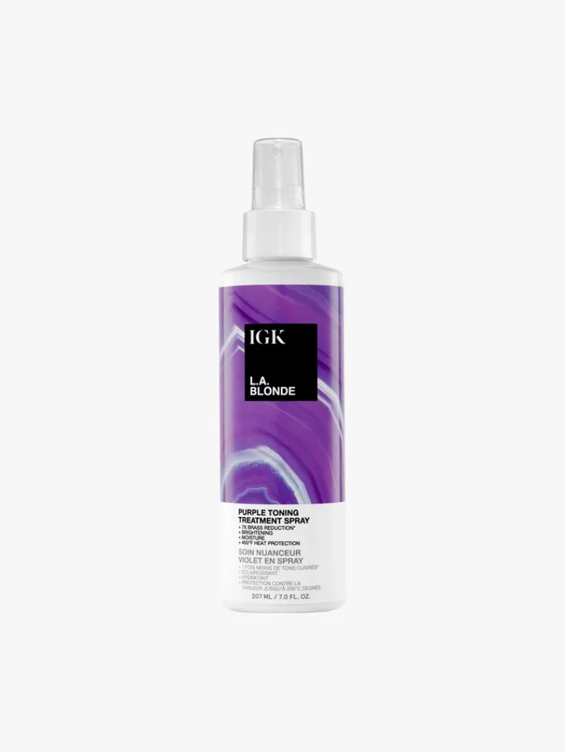 IGK LA BLONDE Purple Toning Treatment Spray - | MECCA Discount
