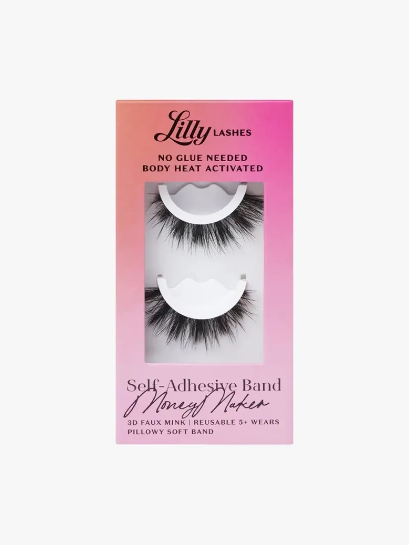 Lilly Lashes Self Adhesive Band 3D Faux Mink MoneyMaker | MECCA Outlet