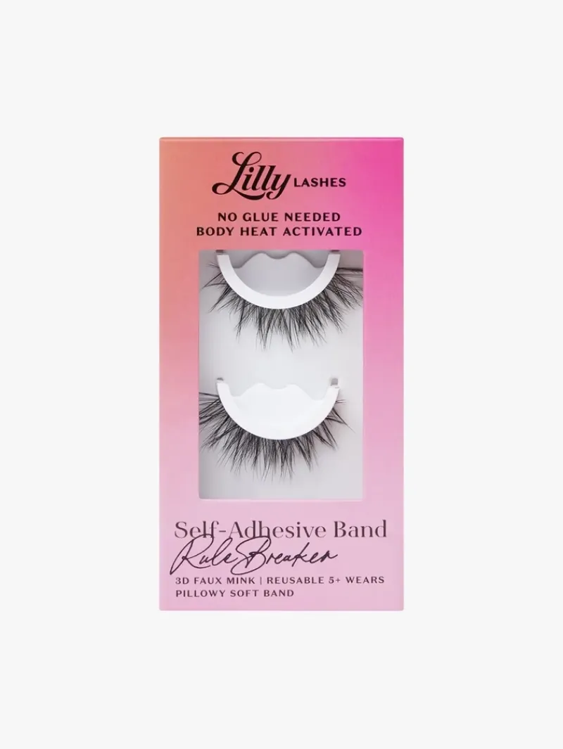 Lilly Lashes Self Adhesive Band 3D Faux Mink RuleBreaker | MECCA Outlet
