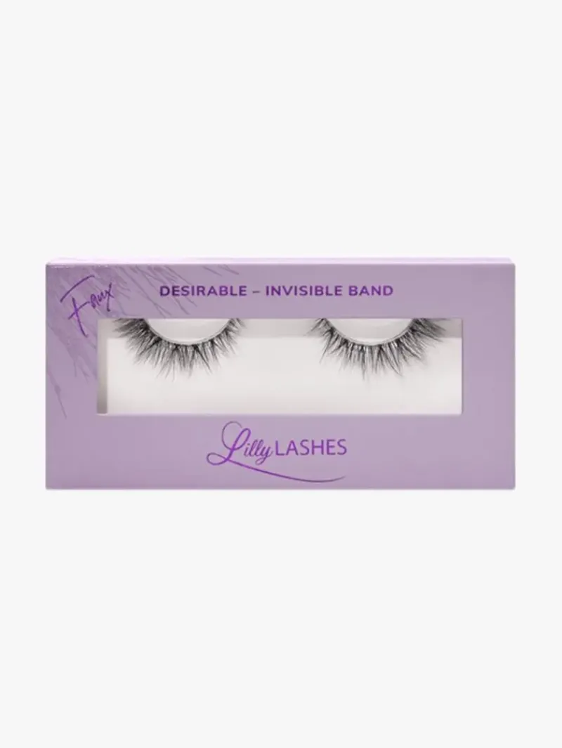Lilly Lashes Sheer Band 3D Faux Mink Desirable | MECCA Sale