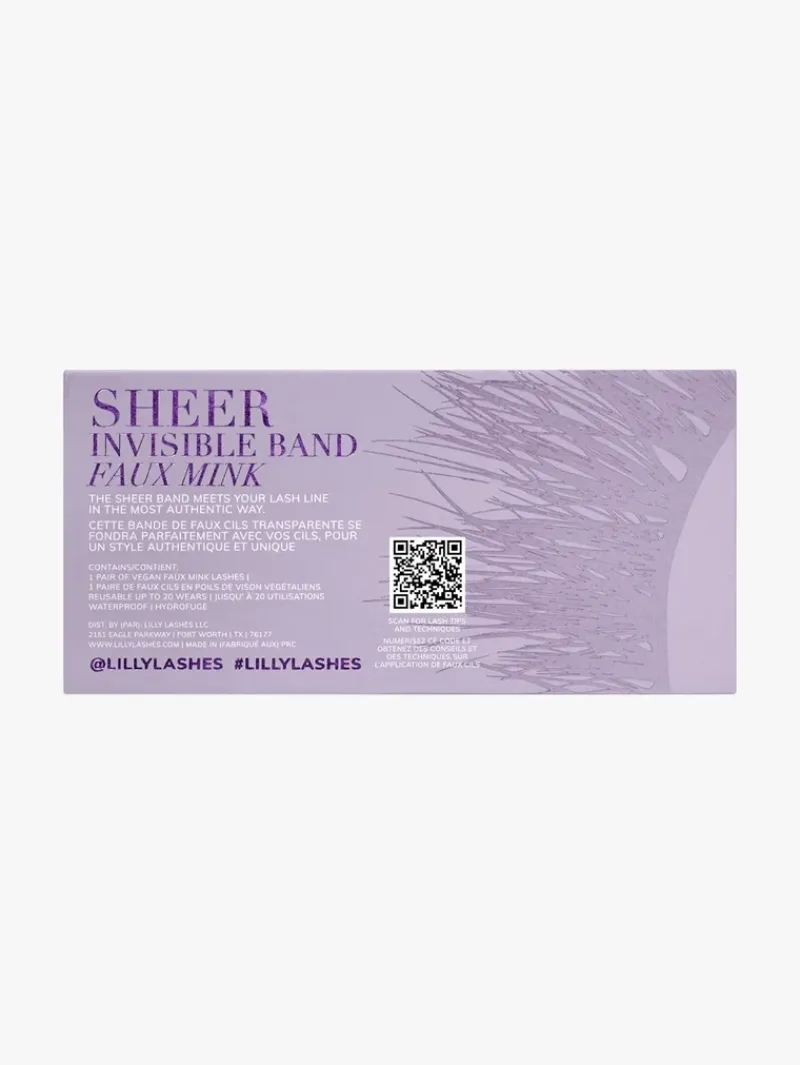 Lilly Lashes Sheer Band 3D Faux Mink Desirable | MECCA Hot