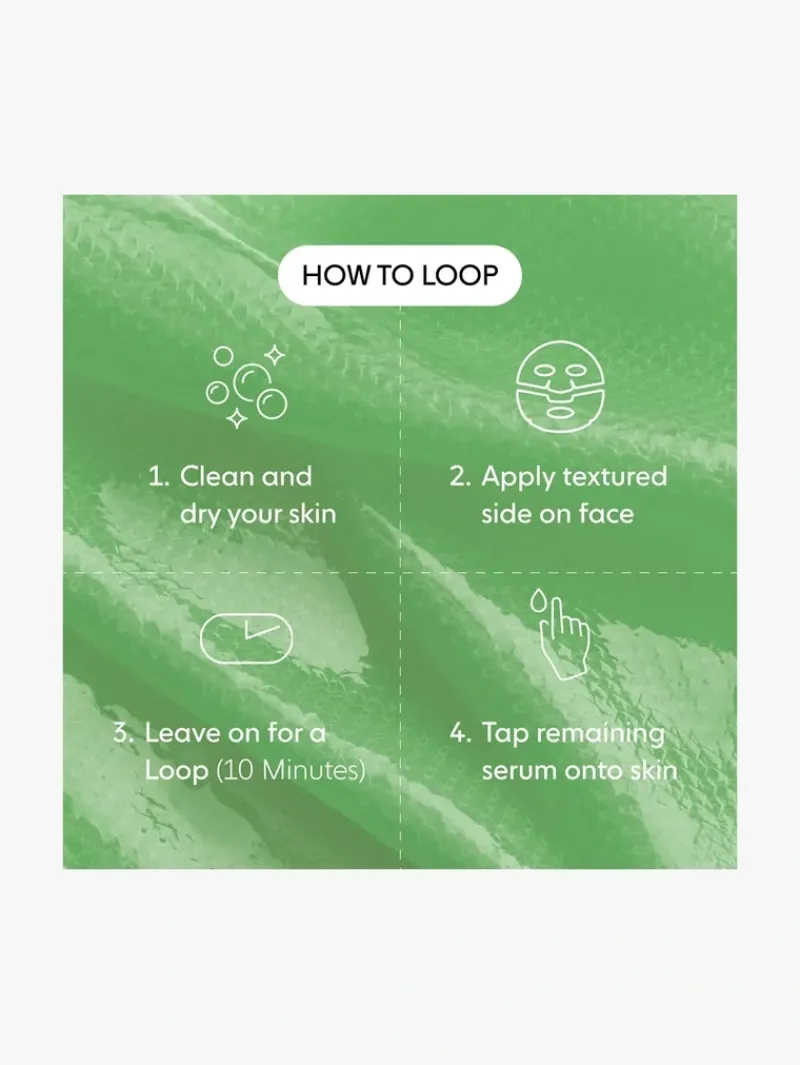 loops_fresh_peel_resurfac_5.webp LOOPS Fresh Peel Resurfacing Hydrogel Face Mask | MECCA Outlet
