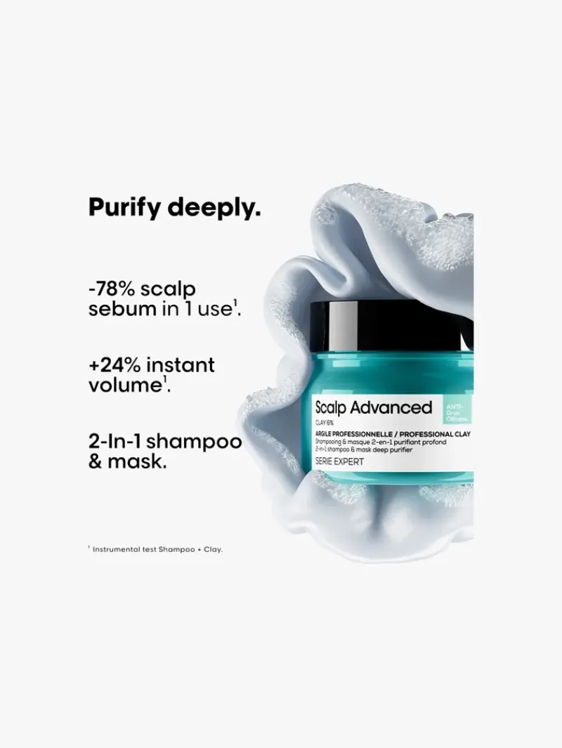L’Oréal Professionnel L'Oreal Professionnel Scalp Advanced Anti-Oiliness Mask | MECCA New