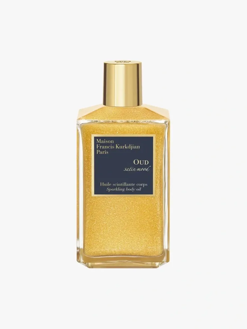 Maison Francis Kurkdjian Oud Satin Sparkling Body Oil | MECCA Outlet