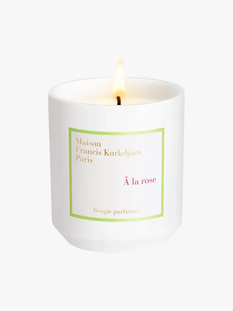 Maison Francis Kurkdjian À la rose Scented Candle | MECCA Hot