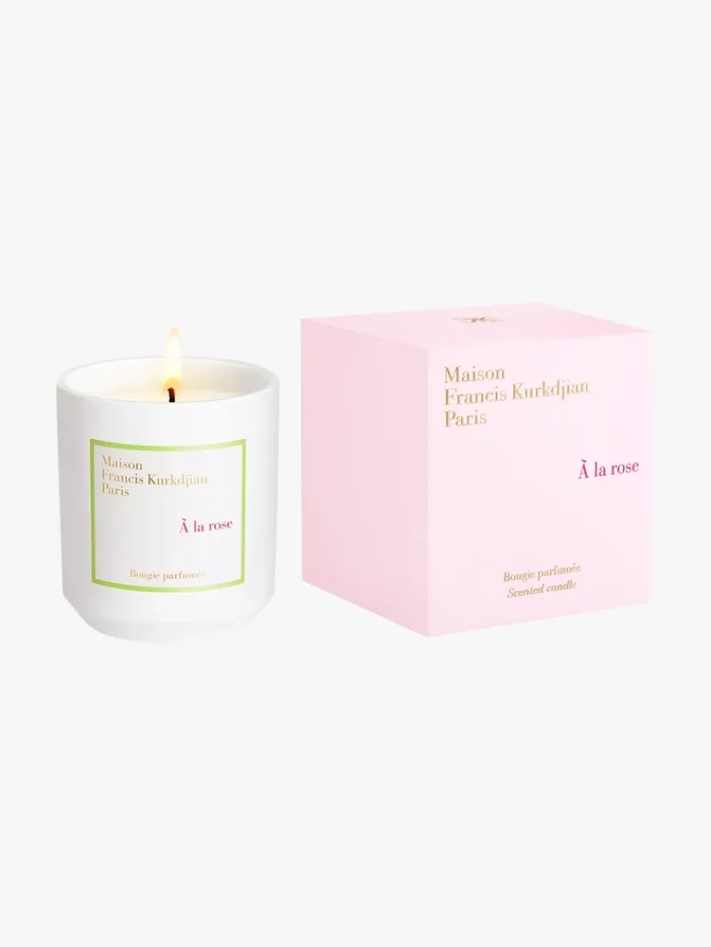 Maison Francis Kurkdjian À la rose Scented Candle | MECCA Hot