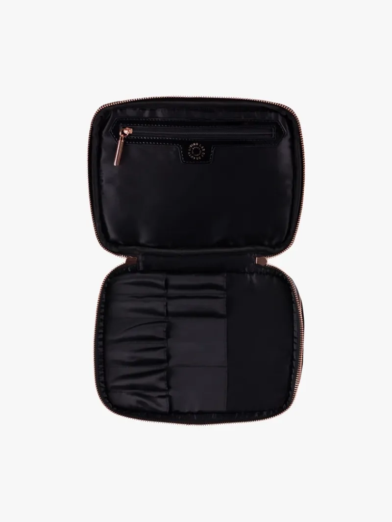 MECCA COSMETICA Jet Set Black Vanity Travel Bag | MECCA Hot