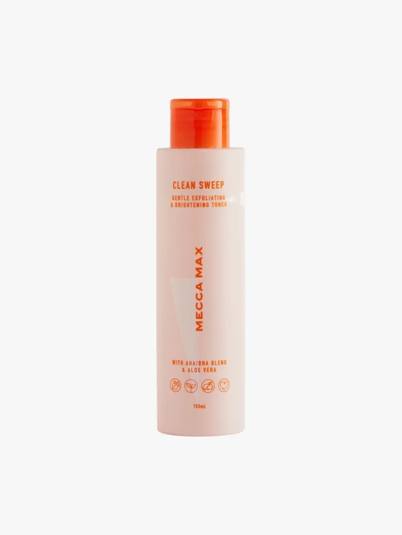 MECCA MAX CLEAN SWEEP AHA & BHA Exfoliating & Brightening Toner | MECCA New