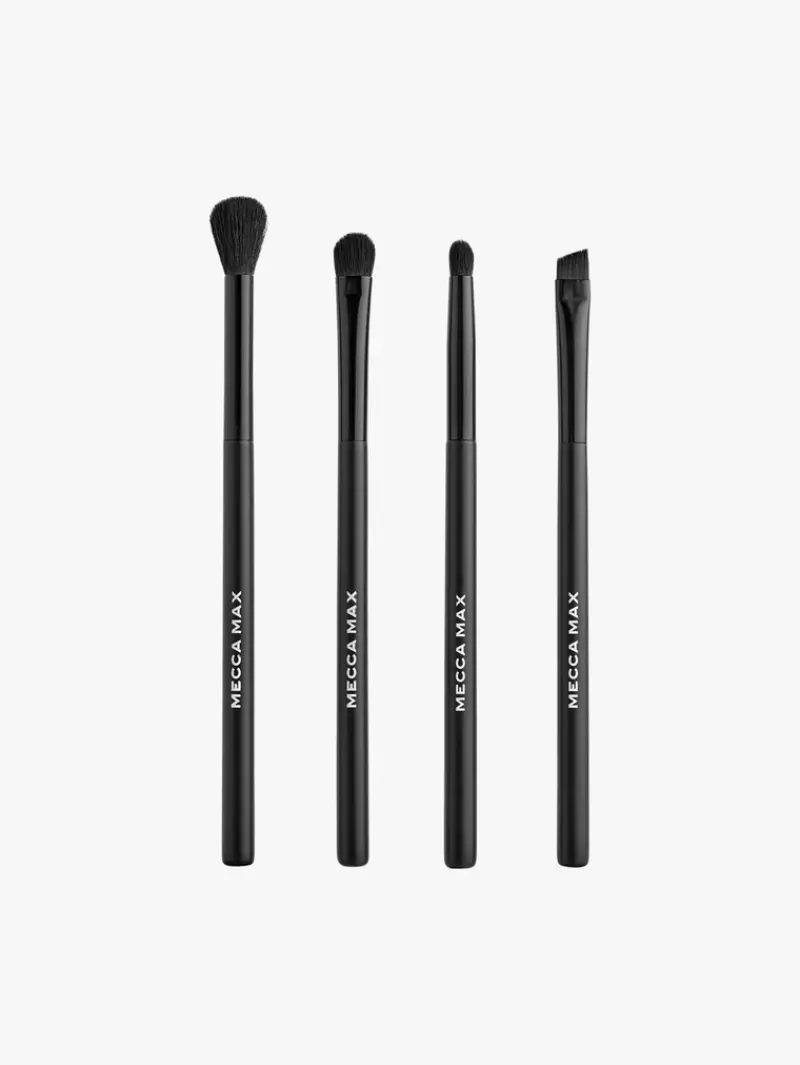 MECCA MAX Easy On The Eyes 4-Piece Eye Brush Set | MECCA Best