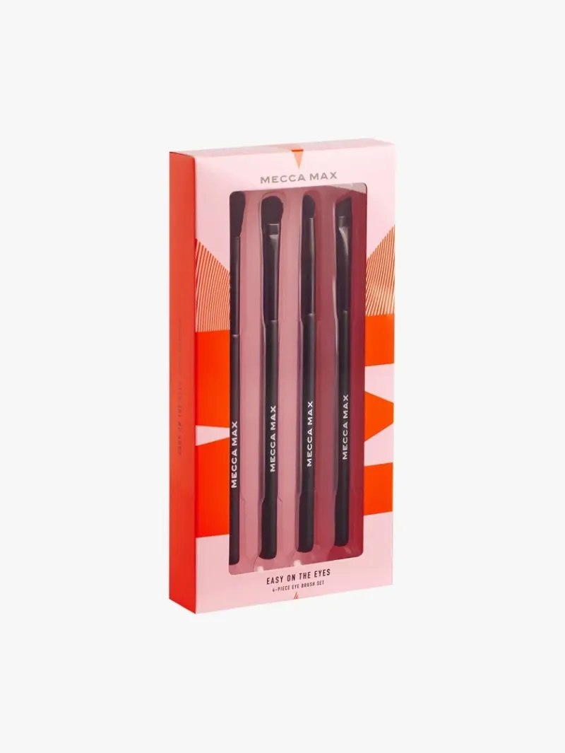 MECCA MAX Easy On The Eyes 4-Piece Eye Brush Set | MECCA Best