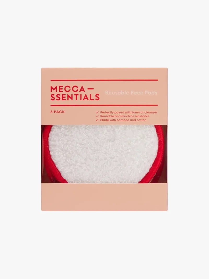Mecca-ssentials Reusable Cleansing Face Pads | MECCA Online