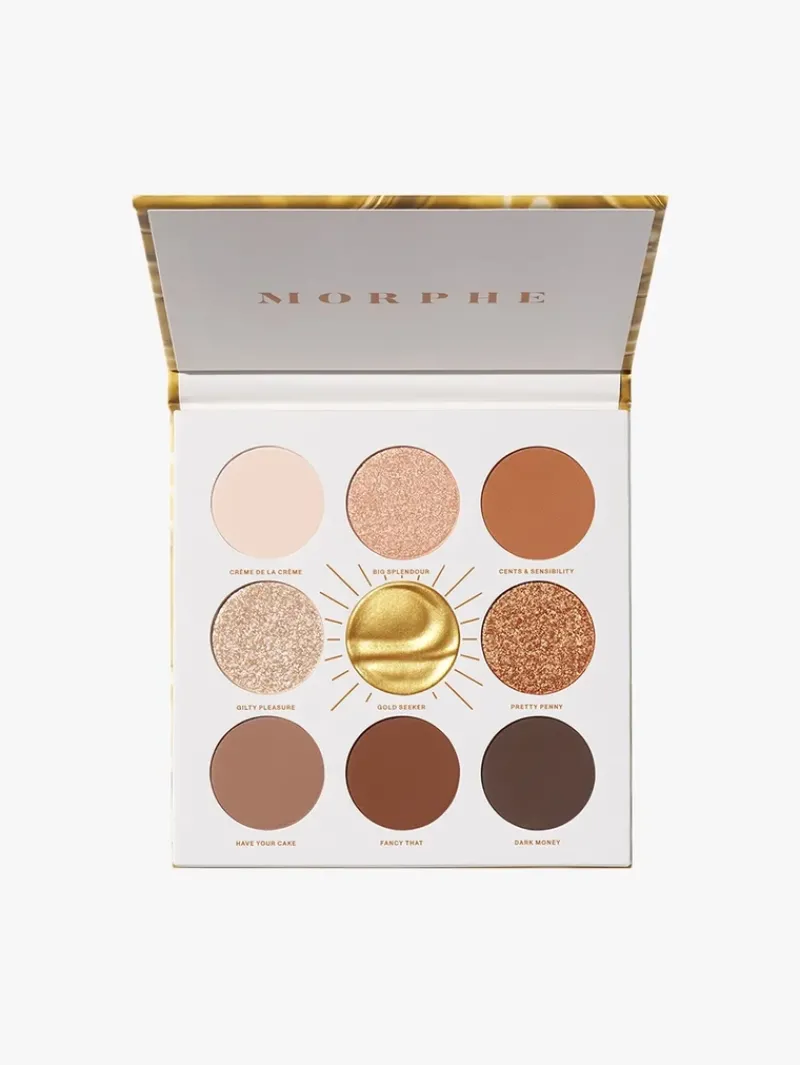 Morphe 9 Pan Gold Seeker Artistry Palette | MECCA New