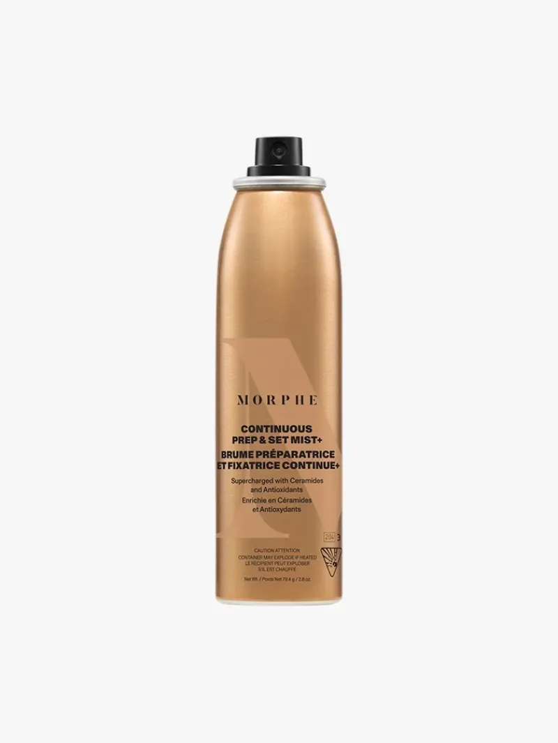 Morphe Continuous Prep & Set Mist+ Supercharged with Ceramides and Antioxidants | MECCA Online