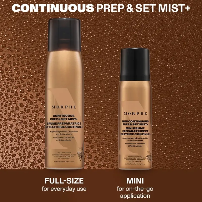 morphe_continuous_prep_am_4.webp Morphe Continuous Prep & Set Mist+ Supercharged with Ceramides and Antioxidants | MECCA Online