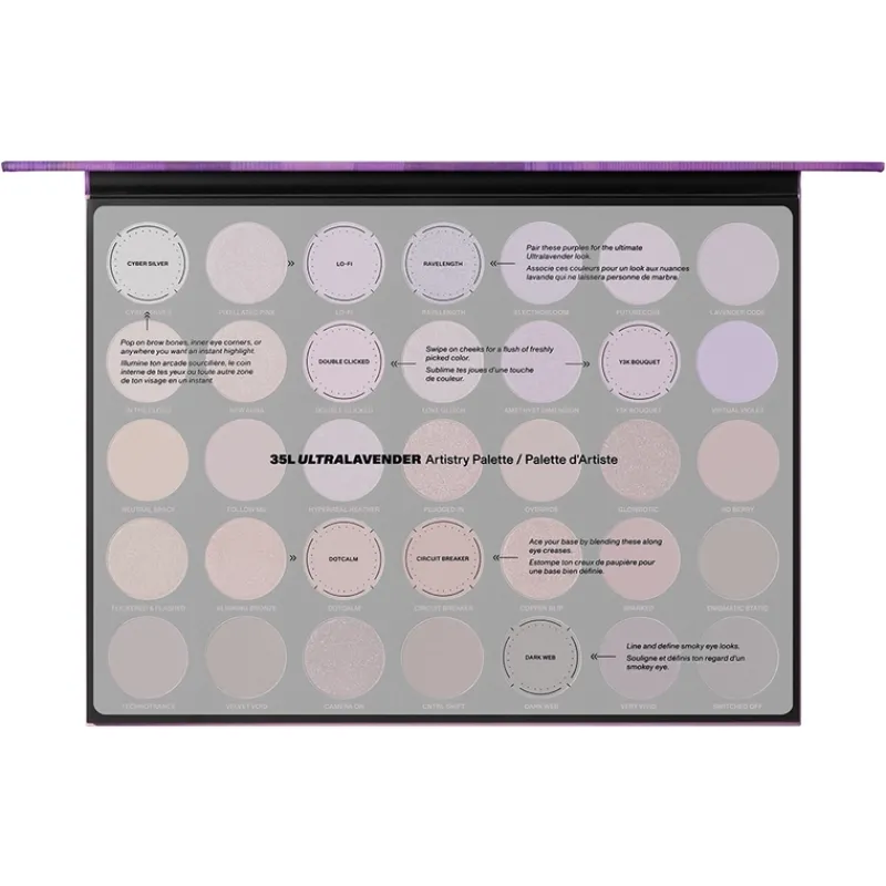 morphe_l_ultralavender_ar_5.webp Morphe 35L Ultralavender Artistry Eyeshadow Palette | MECCA New