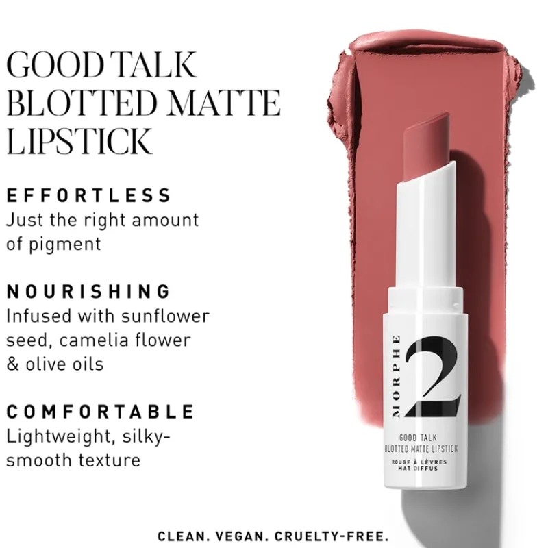morphe_m_good_talk_soft_m_4.webp Morphe M2 Good Talk Soft Matte Lipstick | MECCA Online