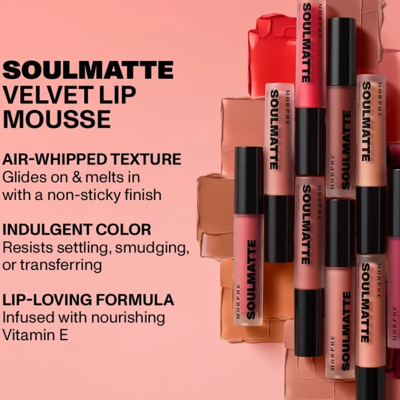 morphe_soulmatte_velvet_l_5.webp Morphe Soulmatte Velvet Lip Mousse | MECCA Fashion