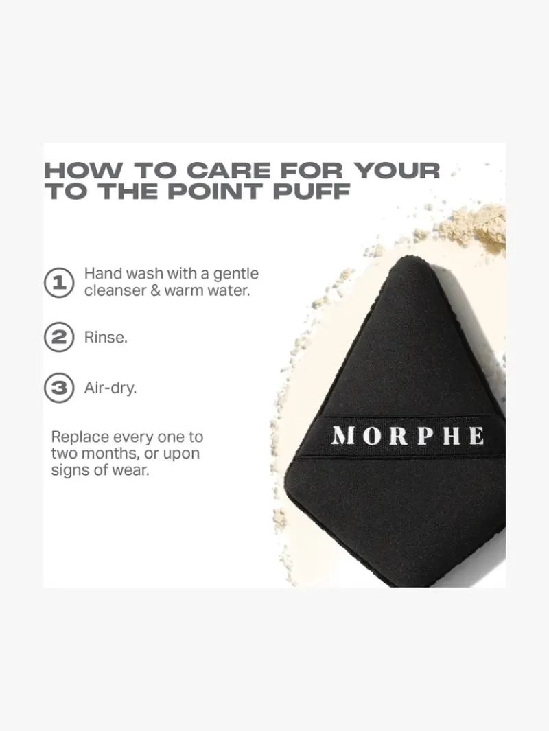 morphe_to_the_point_duals_2.webp Morphe To The Point Dual-Sided Powder Puff | MECCA Hot