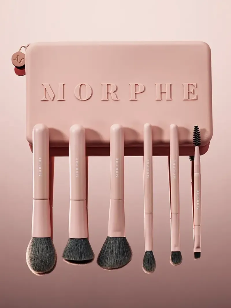 morphe_travel_shaping_ess_3.webp Morphe Travel Shaping Essentials Bamboo & Charcoal Infused Travel Brush Set | MECCA New