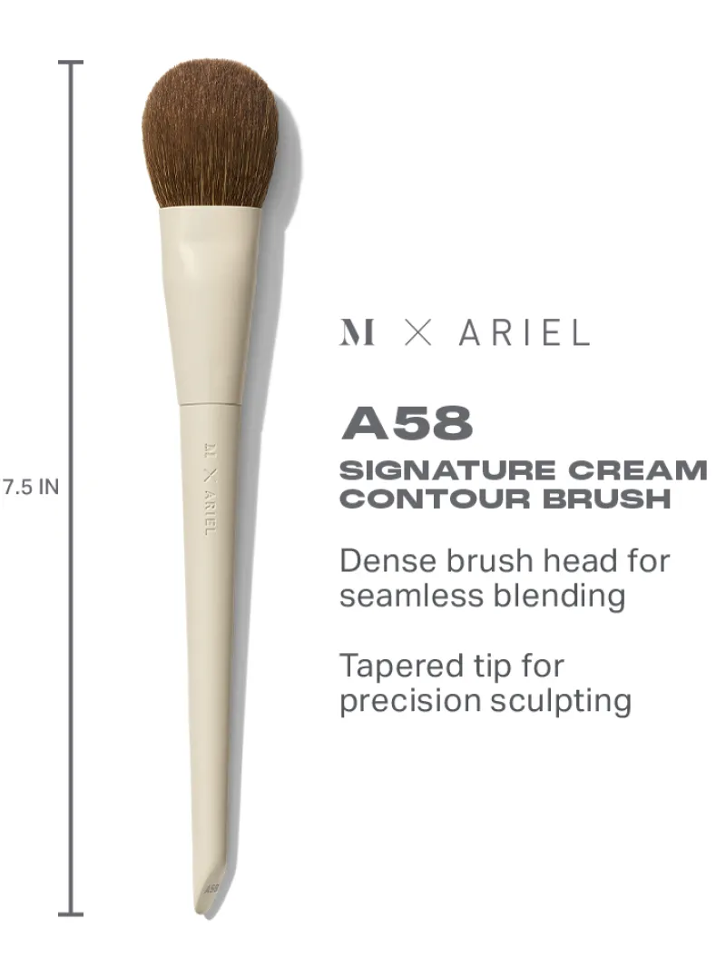 Morphe X Ariel A58 Cream Contour Brush | MECCA Clearance