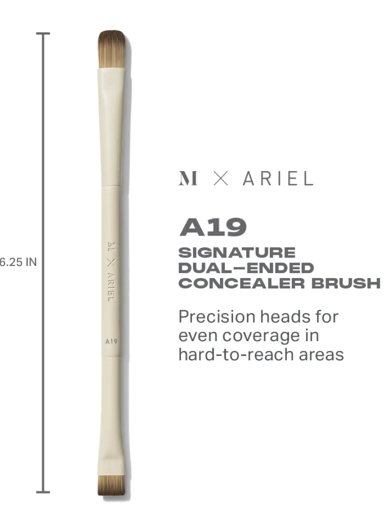 Morphe X Ariel A19 Dual-Ended Concealer Brush | MECCA Hot