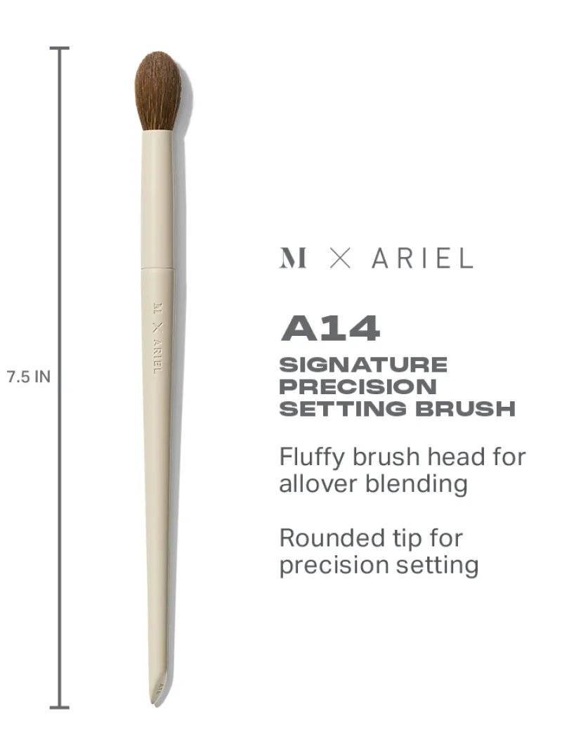 Morphe X Ariel A14 Precision Setting Brush | MECCA Fashion