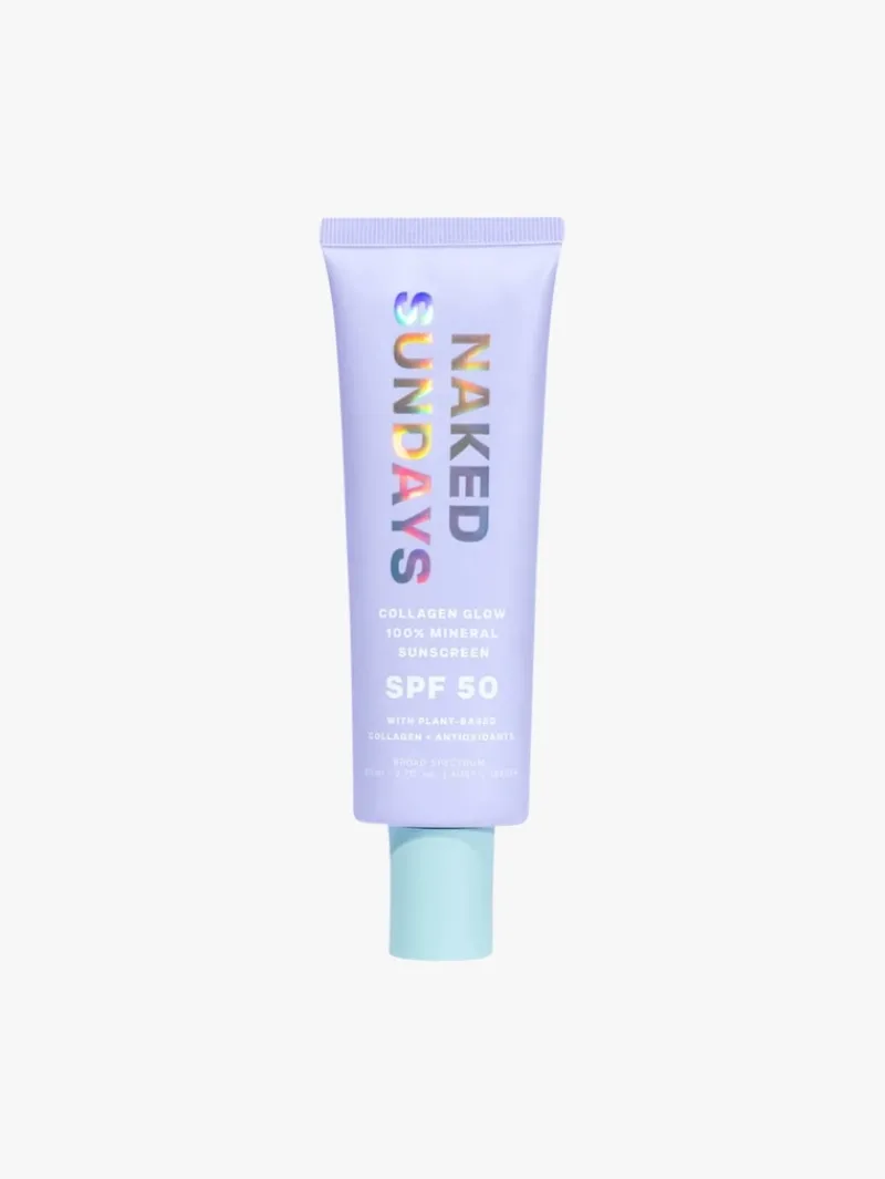 Naked Sundays SPF50+ Collagen Glow 100% Mineral Lotion | MECCA Fashion