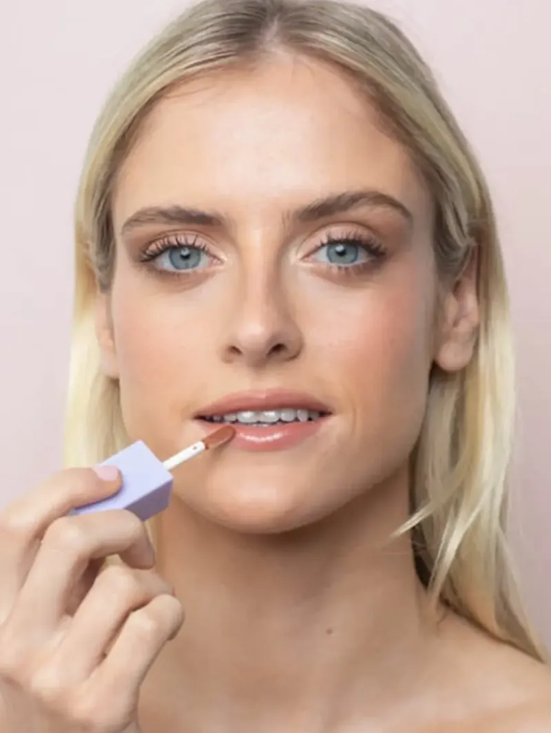 Naked Sundays SPF50 Glow + Go Lip Oil in Salted Caramel | MECCA Online