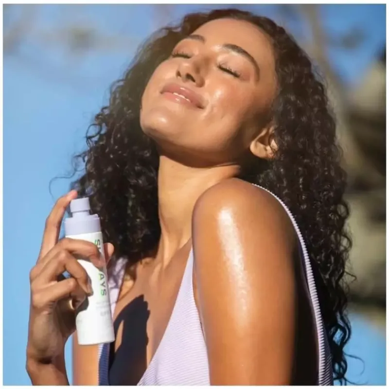 Naked Sundays SPF50+ Glow Body Sunscreen Mist | MECCA Clearance
