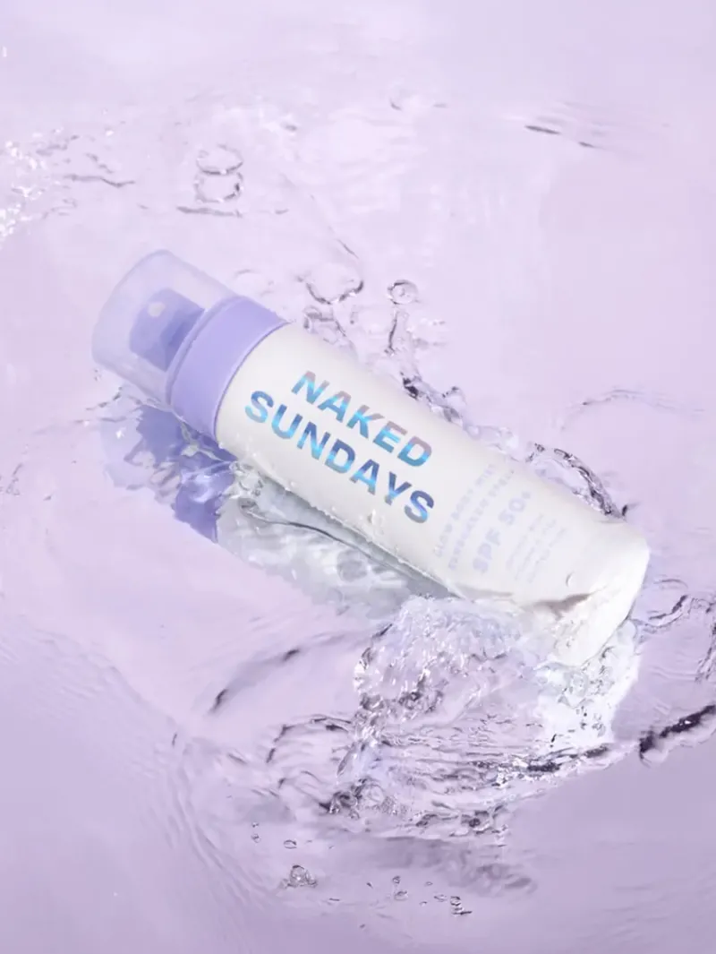 naked_sundays_spf_glow_bo_3.webp Naked Sundays SPF50+ Glow Body Sunscreen Mist | MECCA Clearance