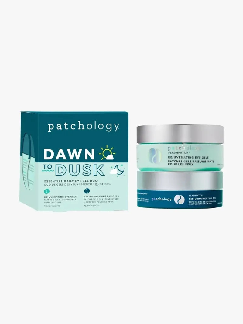 Patchology Dawn to Dusk AM & PM Eye Gel Jar Kit | MECCA Best