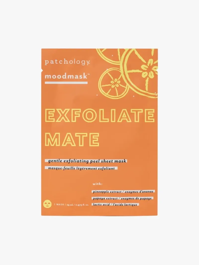 Patchology Moodmask Exfoliate Mate Gentle Exfoliating Peel Sheet Mask | MECCA Discount
