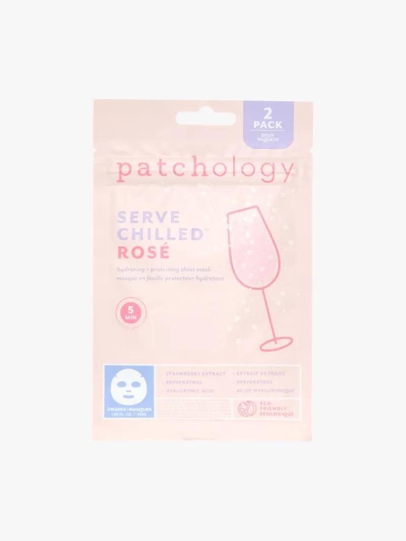 Patchology Serve Chilled Rosé Sheet Mask 2 Pack | MECCA Fashion