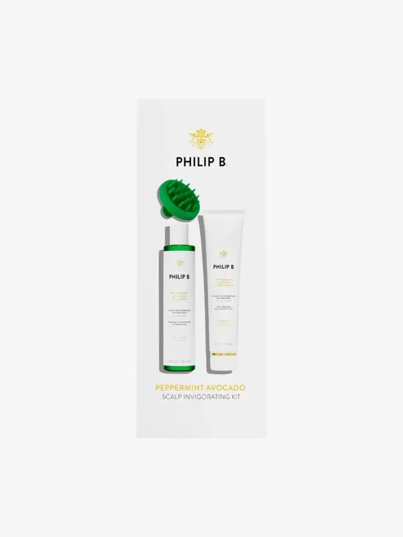 Philip B. Peppermint Avocado Scalp Invigorating Kit | MECCA Fashion