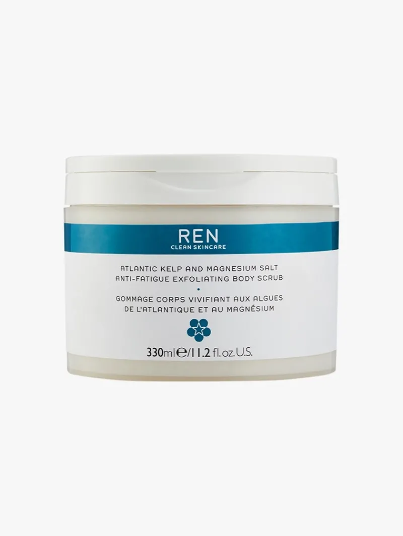 REN Clean Skincare Atlantic Kelp & Magnesium Salt Anti-fatigue Exfoliating Body Scrub | MECCA Outlet