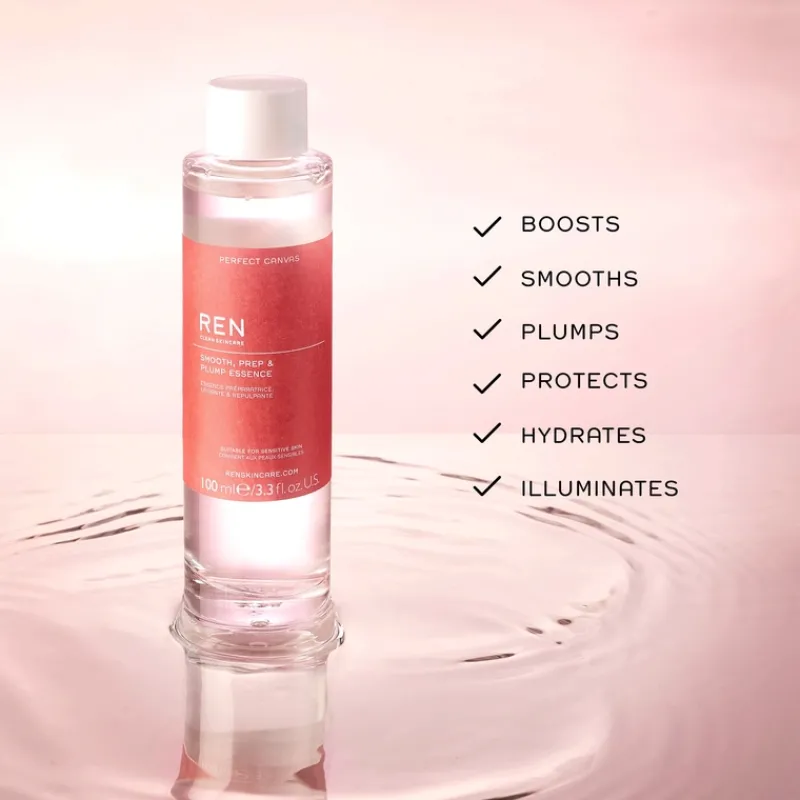 REN Clean Skincare Perfect Canvas Smooth Prep & Plump Essence | MECCA New