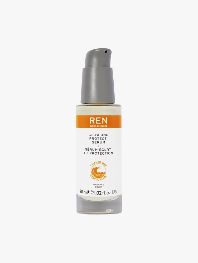 REN Clean Skincare Radiance Glow & Protect Serum | MECCA Clearance