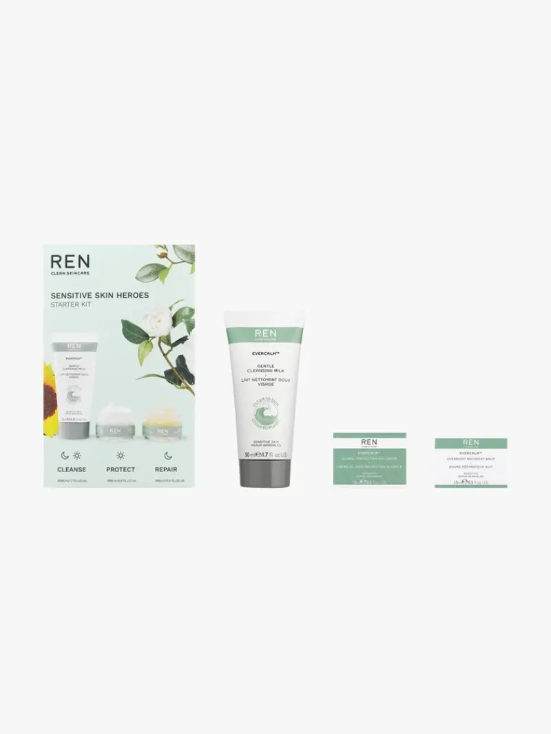 REN Clean Skincare Sensitive Skin Heroes Kit | MECCA Sale