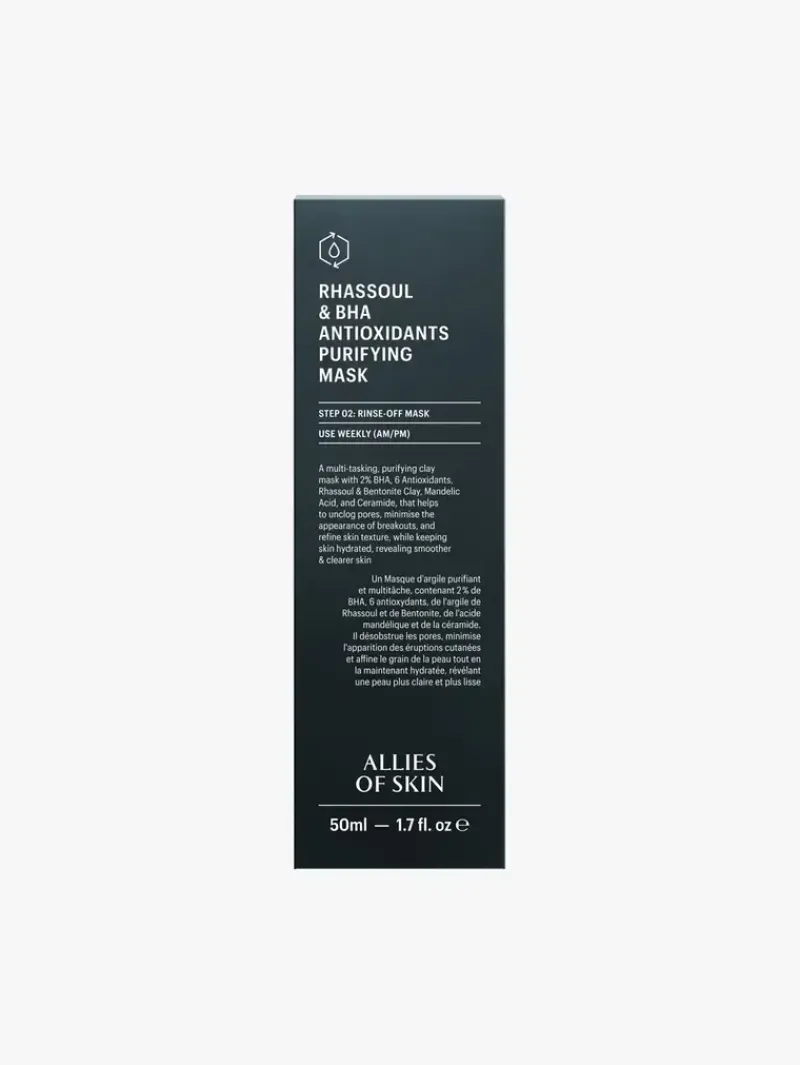 rhassoul_amp_bha_antioxid_2.webp Allies of Skin Rhassoul & BHA Antioxidants Purifying Mask | MECCA Fashion