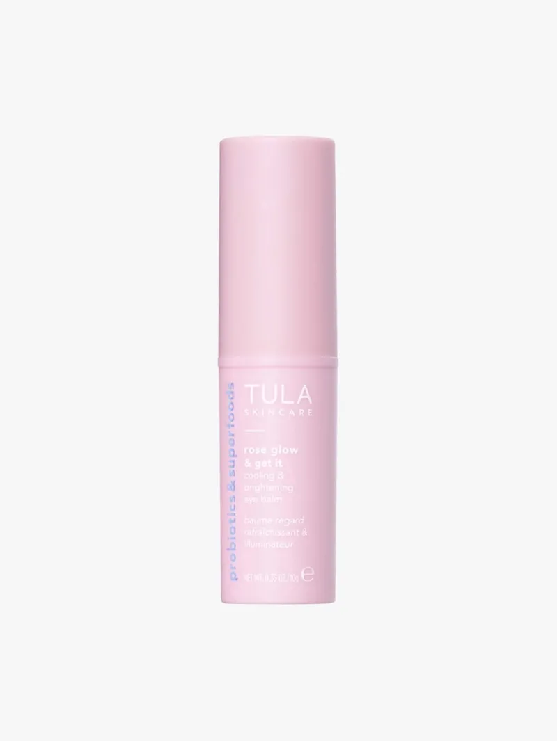 TULA Skincare Rose Glow & Get It Cooling & Brightening Eye Balm | MECCA Online