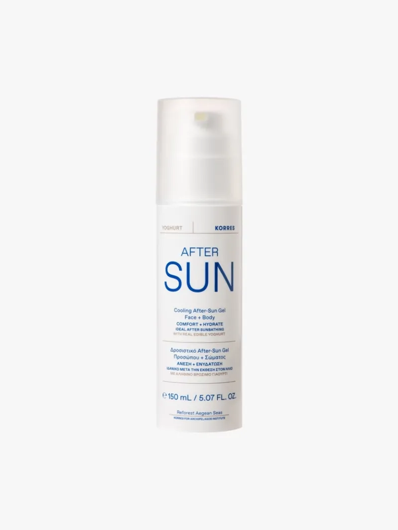 Korres YOGHURT Cooling After-Sun Gel Face + Body - | MECCA Hot